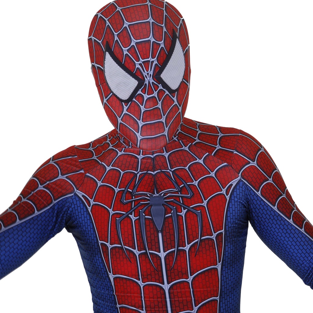 Marvel Bộ Đồ Liền Thân Hóa Trang Người Nhện 3D Độc Đáo
