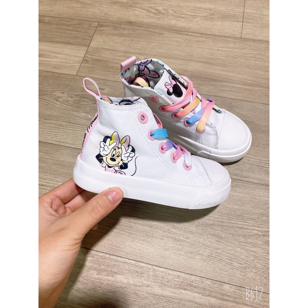 Giày cao cổ Minie Mouse bé gái dư xịn | BigBuy360 - bigbuy360.vn