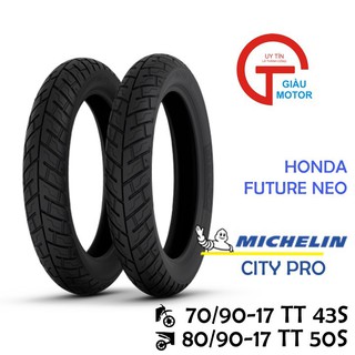 Mc_cặp vỏ xe honda wave rsx 110 hãng michelin size 70/90-17 và 80/90-17 gai city pro dùng ruột