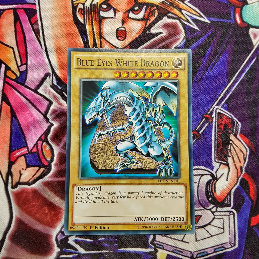 Thẻ bài Yugioh chính hãng | Blue-eyes White Dragon | YSKR Common