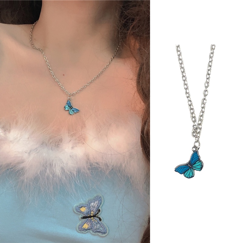 iF YOU Vòng cổ màu vàng bạc thiết kế thời trang Hàn Quốc cho nữ