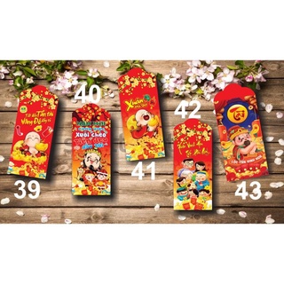 Combo 50 bao lì xì Tết Nhâm Dần 2022 giấy C150