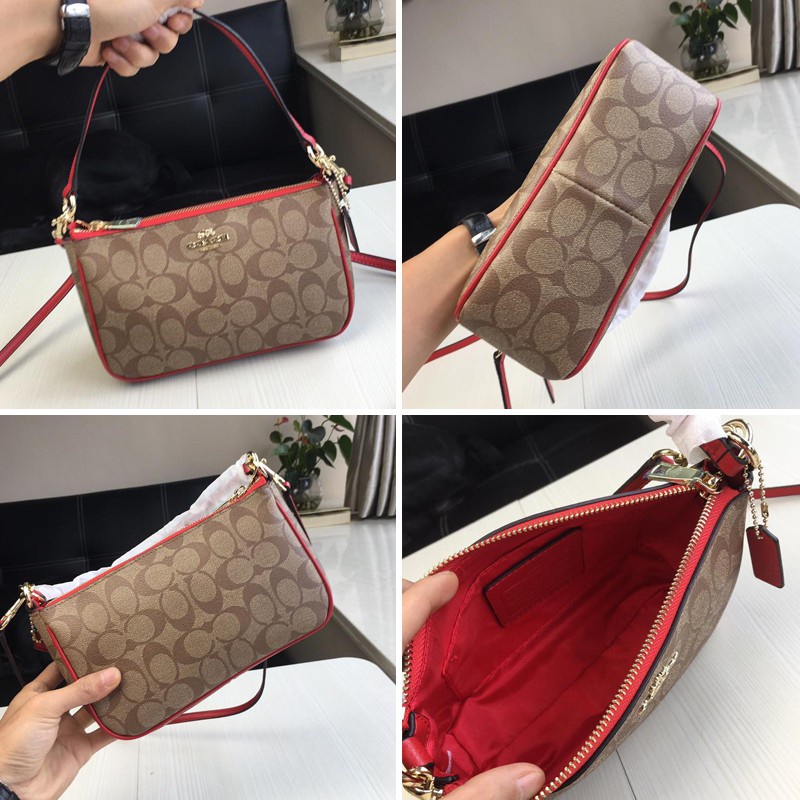 Coach túi nữ túi đeo vai nữ túi xách tay nữ Túi Đeo Vai Nhỏ Xinh Chất Lượng Cao Thời Trang Cho Nữ 36674