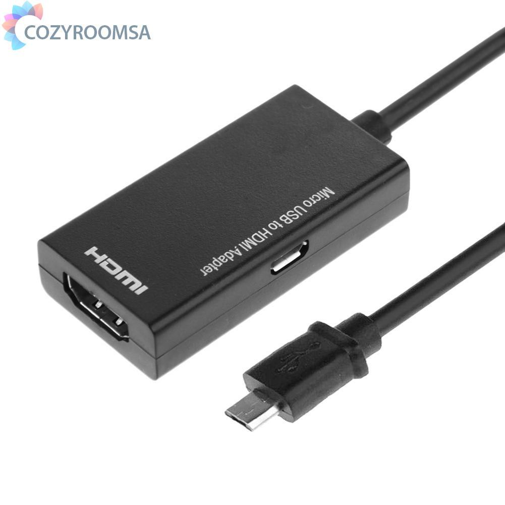 Đầu Chuyển Đổi Từ Micro Usb Sang Hdmi Mhl 1080p Chuyên Dụng