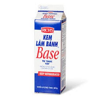 Kem whip topping base Rich 907G