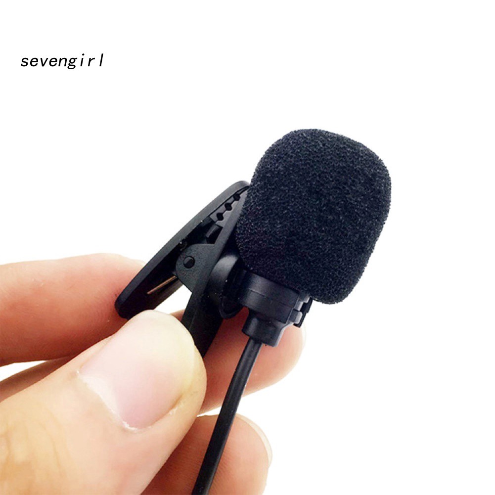 Micro Có Dây Giắc Cắm 3.5mm Thiết Kế Kẹp Cổ Áo Tiện Dụng