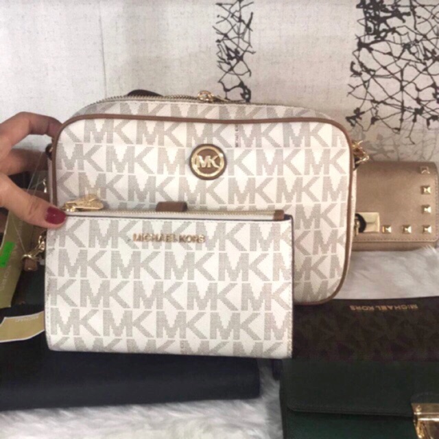 Set Túi ví Michale Kors authentic săn sale giá tốt xách Mỹ chính hãng full box