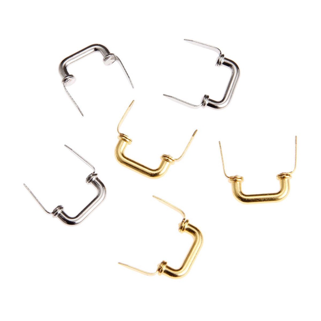 Set 10 Tay Nắm Ngăn Kéo Tủ Bằng Nhựa Cứng Phong Cách Vintage