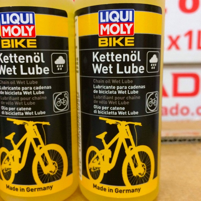 Xe Đạp - Liqui Moly Bike Chain Oil Wet Lube 6052 Dưỡng Sên Xe Đạp Dùng Khi Trời Mưa Ẩm Ướt Sương Made in Germany