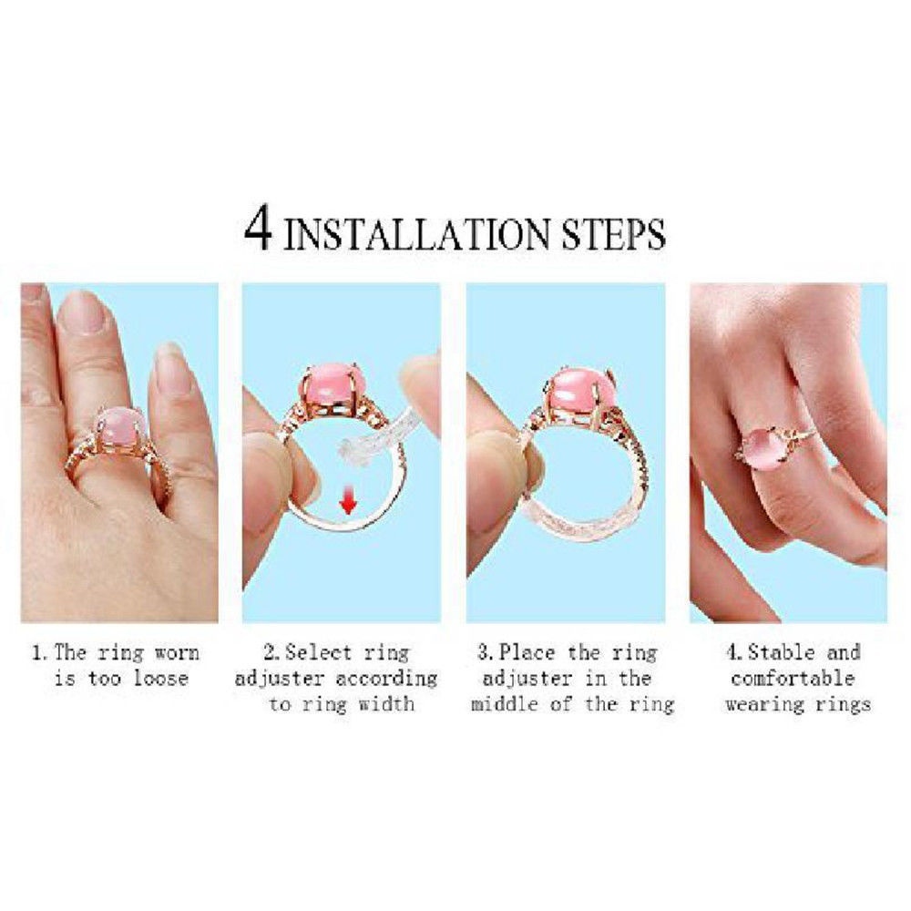 Bộ 12 miếng chèn điều chỉnh kích cỡ nhẫn tiện lợi
