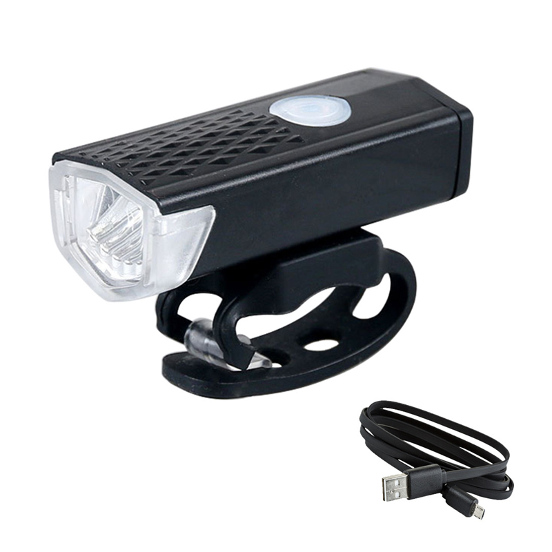 Đèn pha phía trước không thấm nước MOSOWORLD 300 Lumen có thể sạc lại dành cho xe đạp