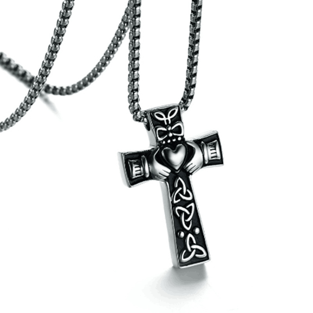 Mặt dây chuyền hình trái tim độc đáo bằng thép không gỉ