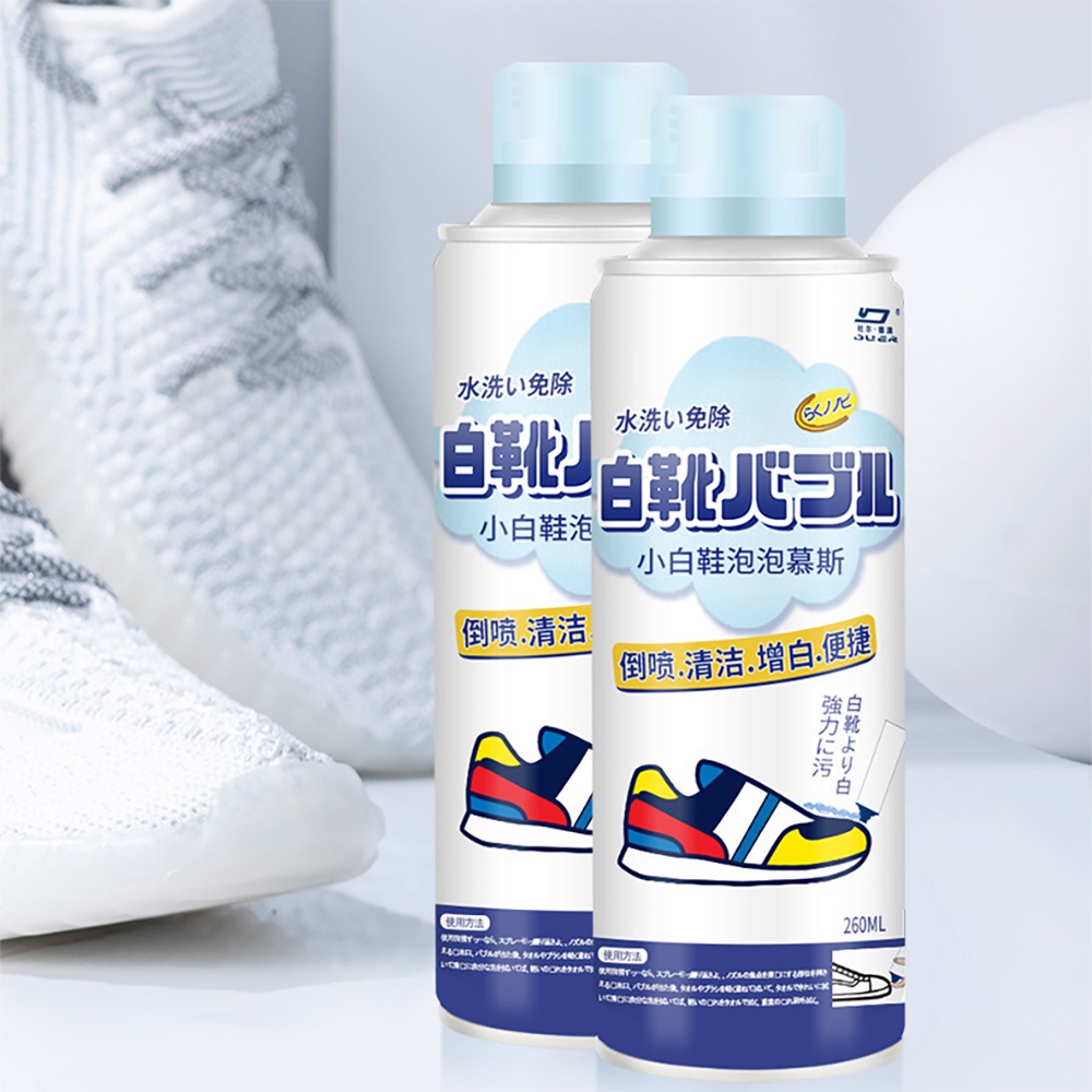 [Hàng Xịn 260Ml] Chai Bình Xịt T6 Tẩy Trắng Giày Sneaker - Bọt Tuyết Siêu Sạch