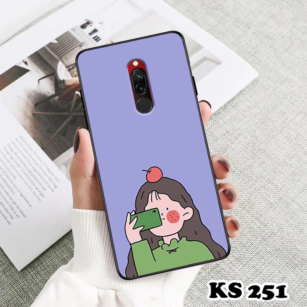 Ốp lưng Xiaomi Redmi 7 - Redmi 7A - Redmi 8 - Redmi 8A - Ốp in hình bé gái siêu đáng yêu, thời trang