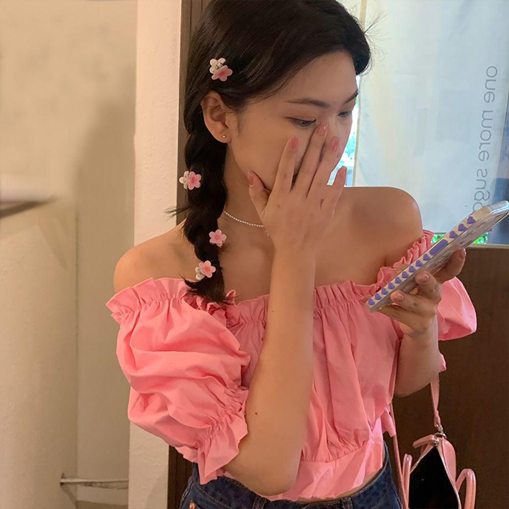 Set 4 Kẹp Tóc Hoa Anh Đào Thời Trang Hàn Quốc