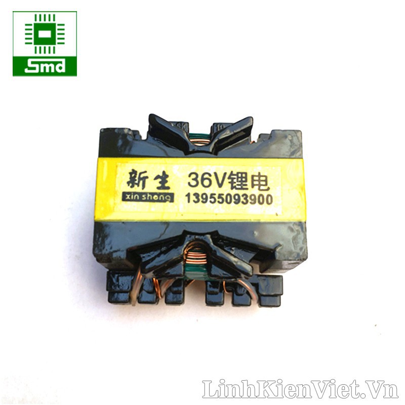 Biến áp xung 36V PQ3220 6+4 PQ32/20