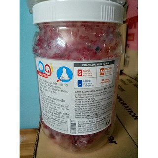 Hộp núm vú Agi Size S (Hộp 20 Cái)