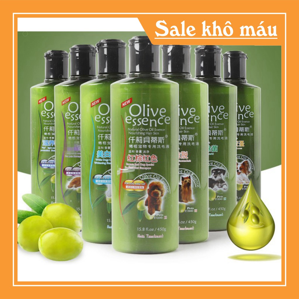 Sữa tắm cho chó mèo olive essence