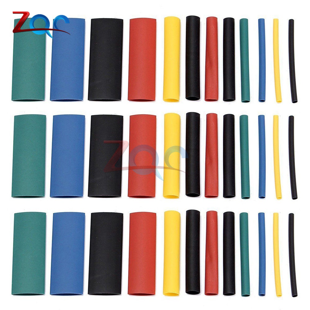 Set 530 ống co nhiệt 8 kích thước nhiều màu
