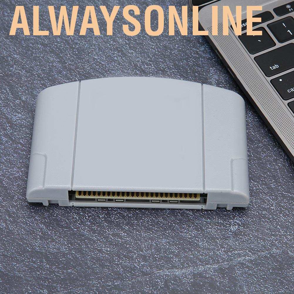 Alwaysonline ABS Video Game Console Plug Card Cartridge American Games Acessory for Mario Party 2