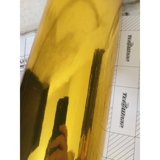 Decal vàng bóng gương ,vàng siêu bong, chrome vàng cảo cấp teckwrap CHM02-S Yellow Gold