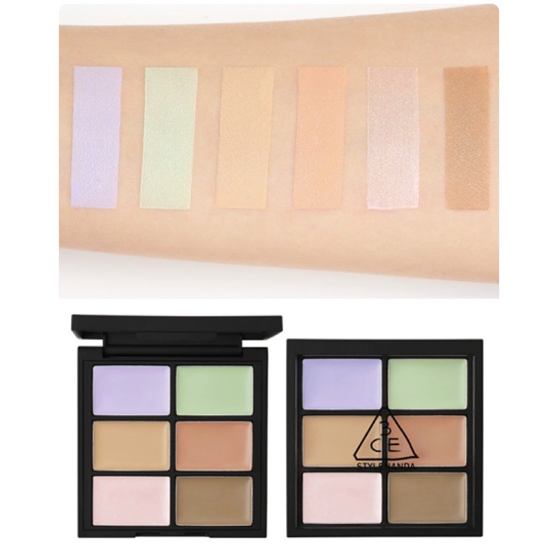 Bảng che khuyết điểm,triệt sắc 3CE PALETTE