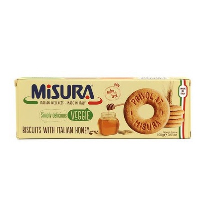 Bánh quy mật ong Misura hộp 100g