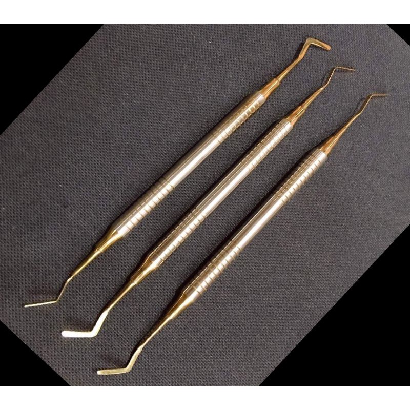 Cây hàn chống dính 2 đầu dẹt cao cấp mạ vàng nha khoa