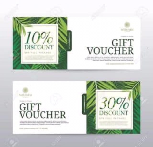 Thiết kế in ấn danh thiếp thẻ liệu trình - thẻ tích điểm ( Gift vocher-card visit)