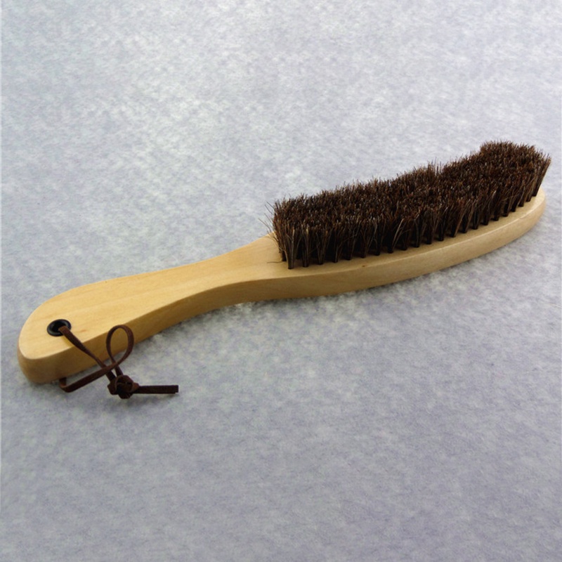 Bàn Chải Vệ Sinh Nón Lông Ngựa Tự Nhiên 27cm Vệ Sinh Bụi Phấn Phấn Phấn Chống Tĩnh Điện Sang Trọng Đặc Biệt