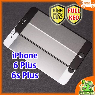 Kính cl iphone 6 plus/ 6s plus 5.5" cường lực full màn,viền cứng