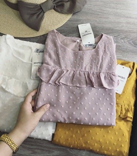 Váy voan hạt suông