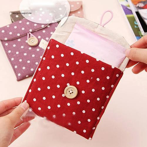 Túi đựng băng vệ sinh thiết kế nhỏ gọn tiện dụng cho nữ