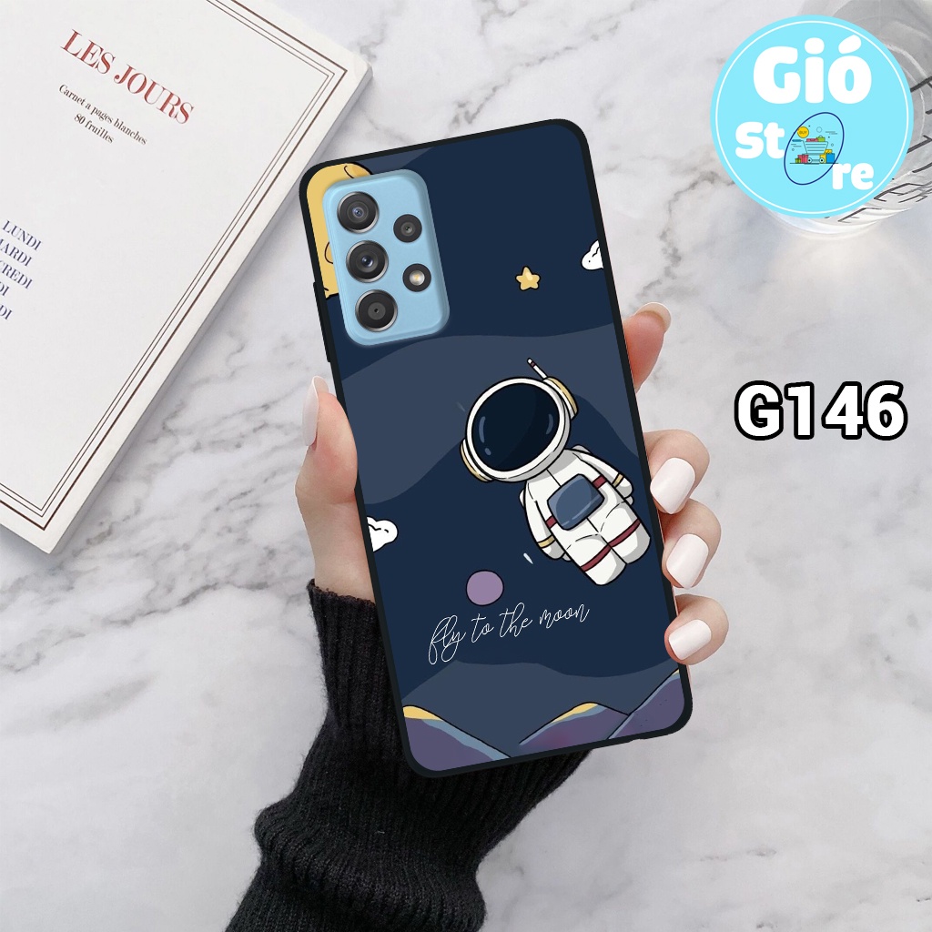 Ốp điện thoại  in hình vũ trụ ss A13 4G/A23 4G/A33 5G/A53 5G/A73 5G , phi hành gia,lưng nhựa cứng viền dẻo