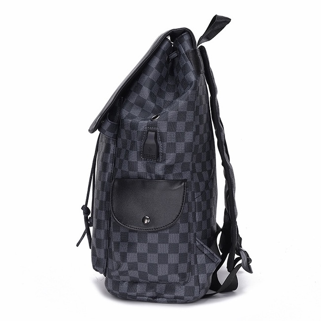 Balo da nam nữ đi học thời trang lv IRRY cặp đi học nam nữ đựng laptop cao cấp chống nước