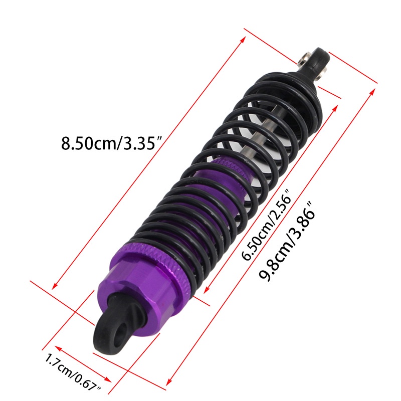 Set 2 Khẩu Trang Chống Nắng 06038 06038 # 106004 Bộ 1 / 10 Phuộc Giảm Xóc Bằng Hợp Kim Nhôm Cho Xe Điều Khiển Từ Xa HSP 94103