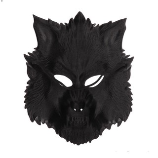 Mặt Nạ Hóa Trang Halloween Hình Chó Sói Độc Đáo