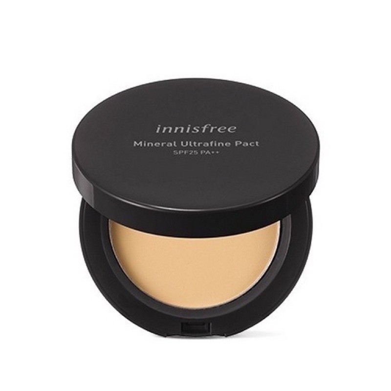 (chính Hãng) Phấn phủ siêu mịn Innisfree Mineral Ultrafine Pact SPF25+PA++