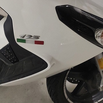 Miếng Dán Trang Trí Xe Hơi Hình Cờ 3D Phản Quang