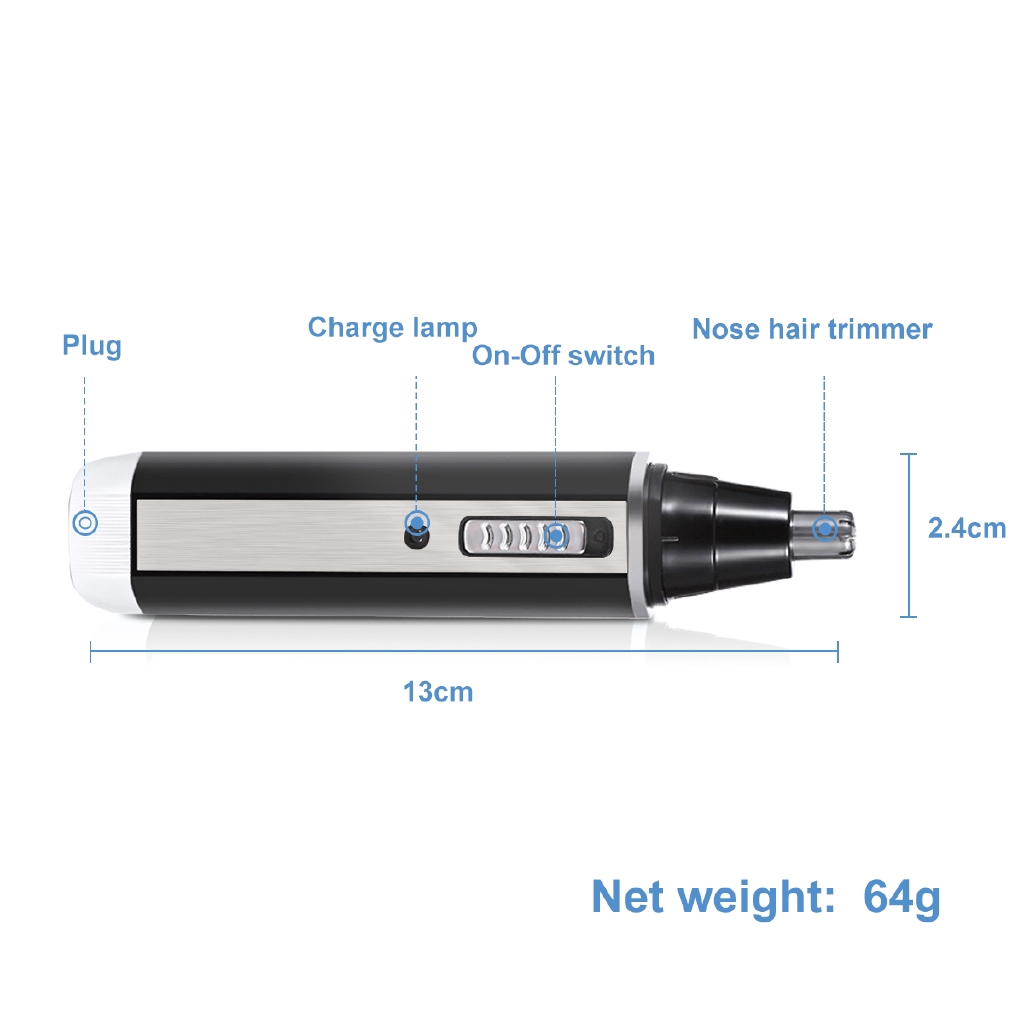 Máy cạo tỉa lông 3 trong 1 bằng điện có thể sạc pin đa năng tiện dụng