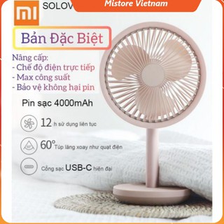 Quạt để bàn tích điện Xiaomi Solove F5 pin 4000mAh