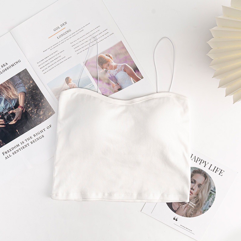 Áo 2 dây Sợi bún cực xinh, áo bra đep [Siêu Sale