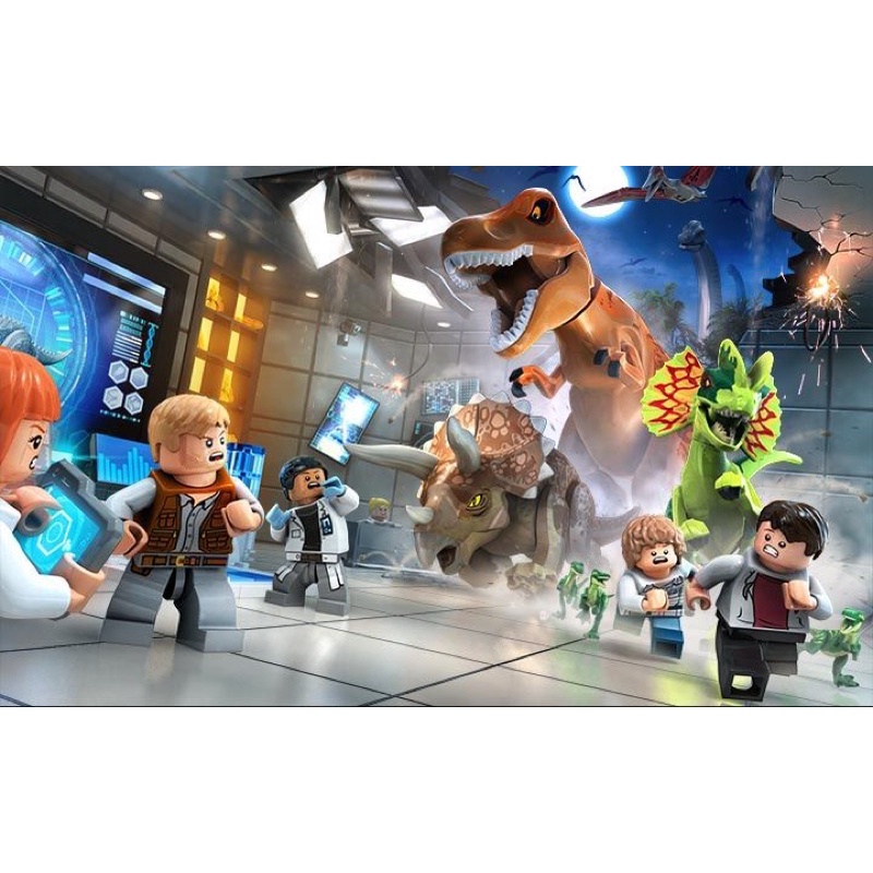 Đĩa chơi game PS4: Lego Jurassic World