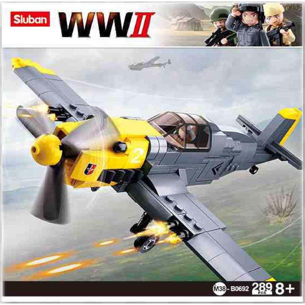 Lego Mô Hình Máy Bay Tempur Wwii Bf109 M38-B0692
