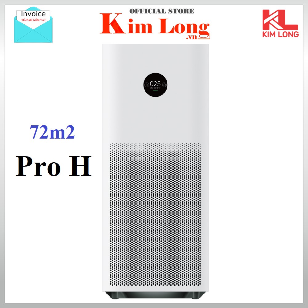 Máy Lọc Không Khí Xiaomi Pro H Mi Air Purifier Bản Quốc Tế Toàn Cầu - Chính Hãng