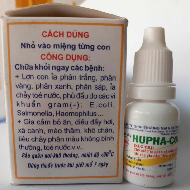 Dịch uống Hupha colistn 10ml