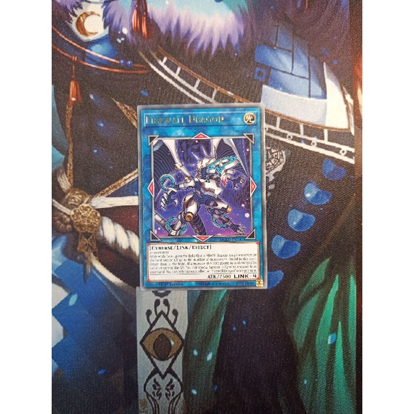 Thẻ bài Yugioh chính hãng Firewall Dragon- MGED-EN141 - Rare 1st Edition