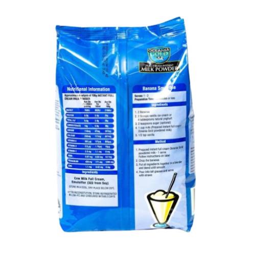 [SenXanh Emart] (SỮA ÚC) Sữa Bột Tươi Nguyên chất  OCEANIA GOLD 1KG– Hàm lượng cao canxi và khoáng chất