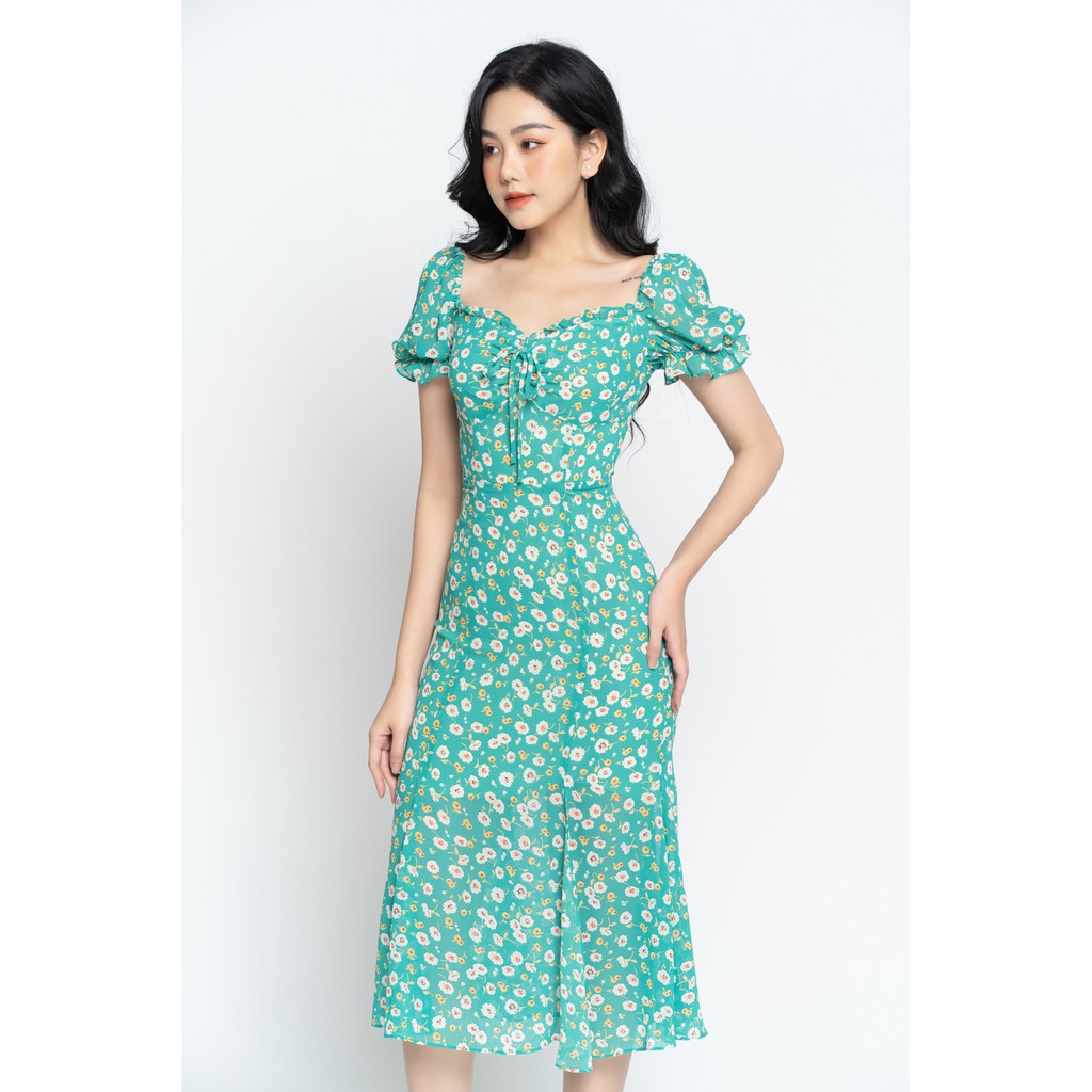 [Mã WABRWA15 giảm 15% đơn 300K] Váy nhún ngực có bèo_1VA827XL_Lep' | BigBuy360 - bigbuy360.vn