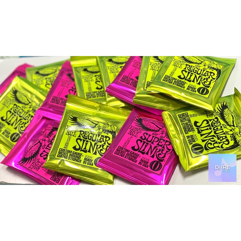 Ernie Ball Super Slinky Nickel Wound Electric Guitar Strings 09-42
